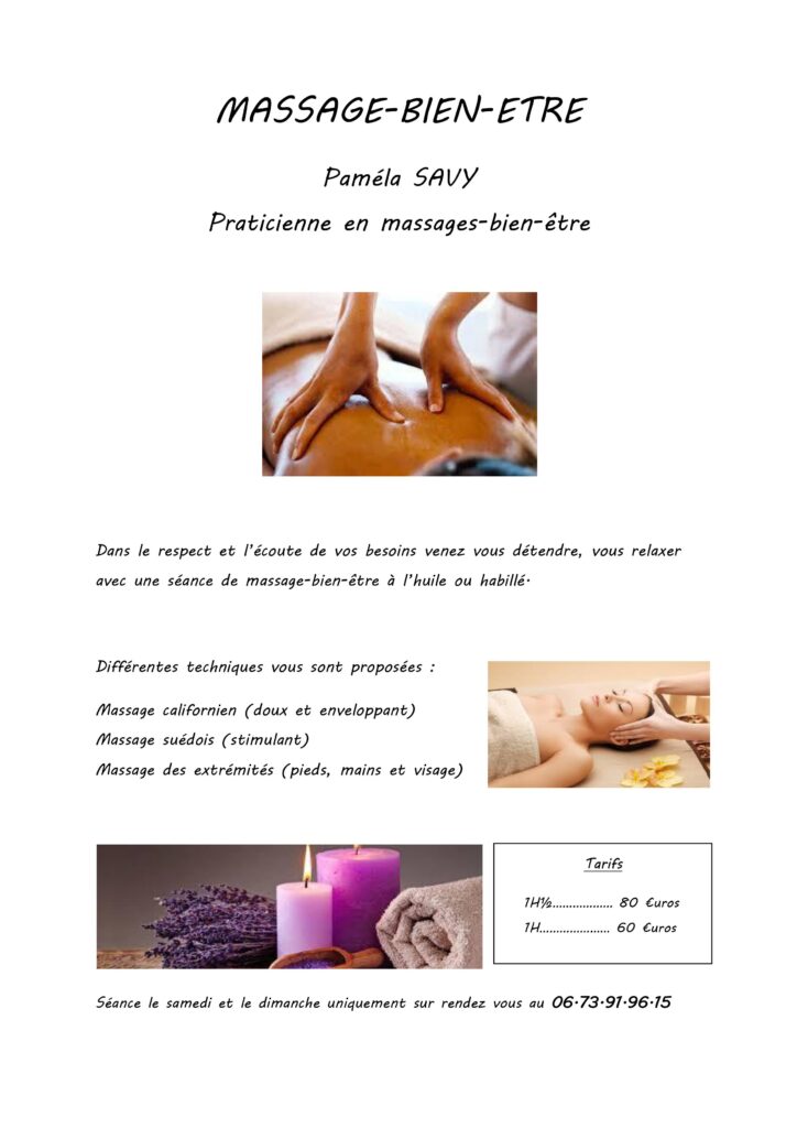 Massage Bien-Etre var Provence Cote d'Azur